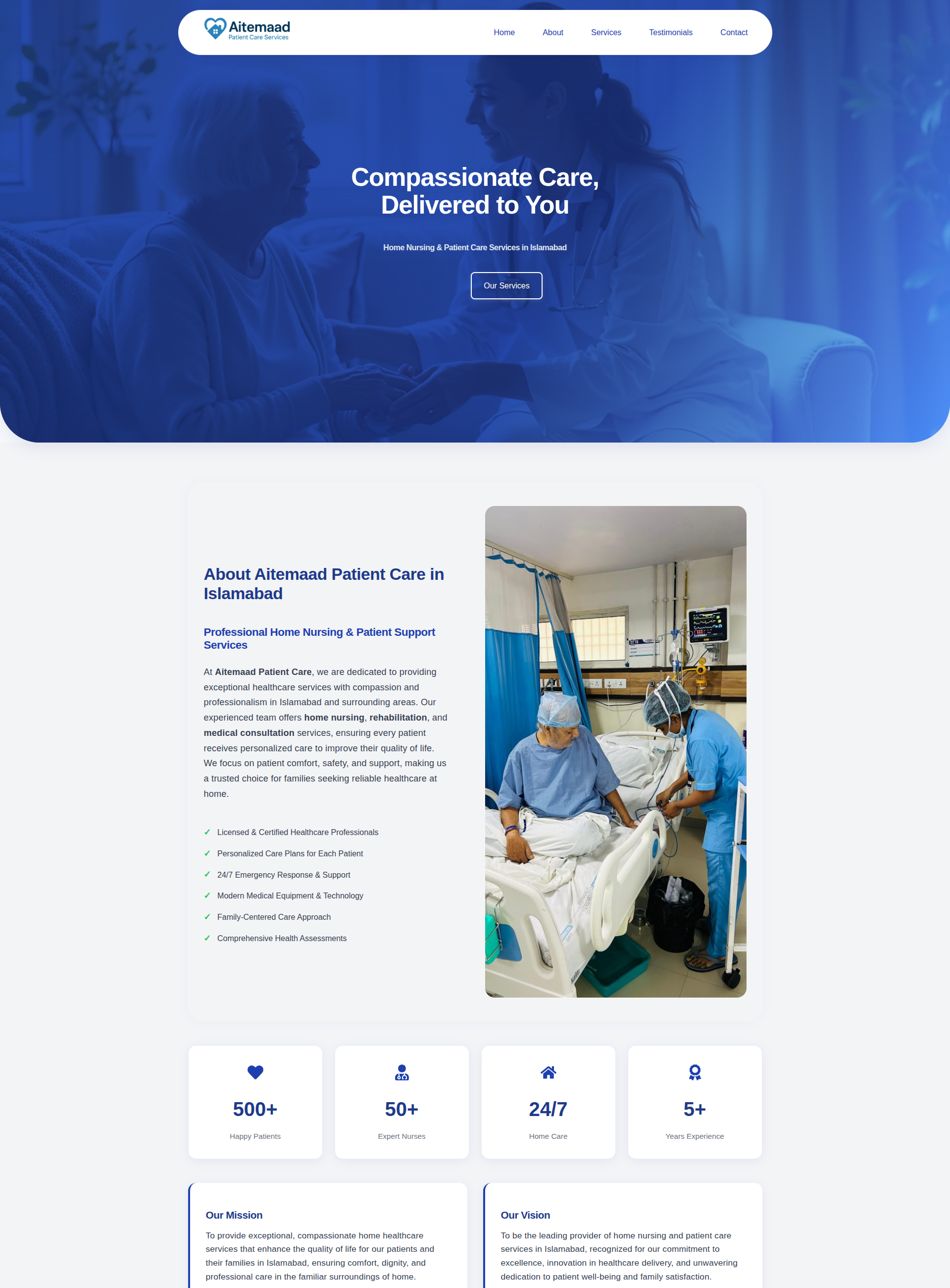 Aitemaad Patient Care Services