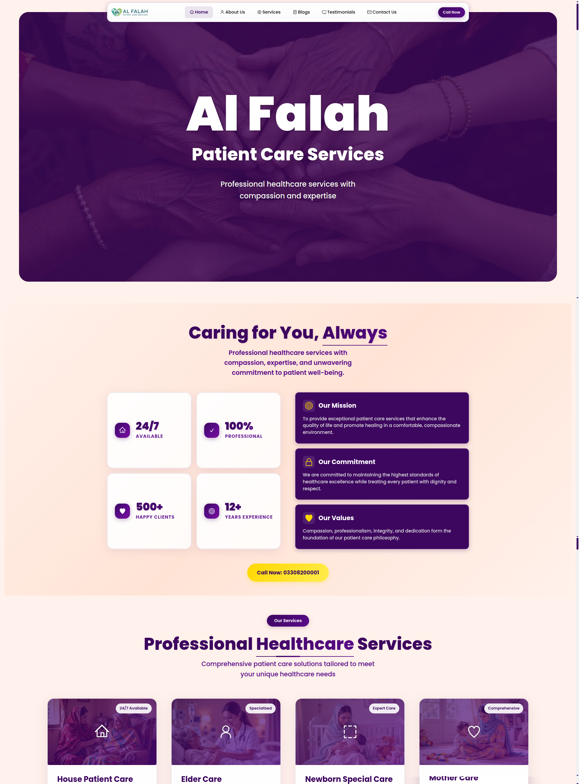 Alfalah Patient Care Services